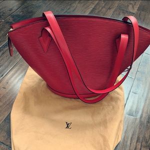 AUTH-LOUIS-VUITTON-SAINT-JACQUES-HAND-TOTE-BAG-R